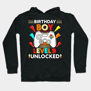 Level 9 Video 9th Birthday Hoodie